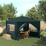 vidaXL Tente de réception 3 x 3 m Vert