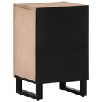 vidaXL Armoire de salle de bain 38x34x58 cm bois massif de manguier