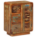 vidaXL Buffet avec 3 tiroirs 55x30x70 cm bois de récupération massif