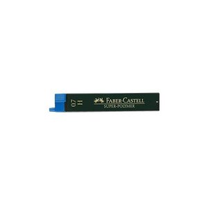 Etui de 12 Mines Super Polymère 9067 S-H 0,7 H FABER-CASTELL