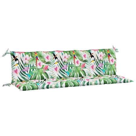 vidaXL Coussins de banc de jardin 2 Pièces multicolore tissu Oxford