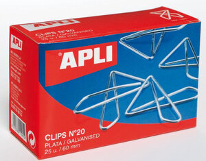 Attaches géantes n°20 60mm 25 pièces