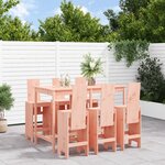 vidaXL Ensemble de bar de jardin 7 Pièces bois massif douglas