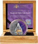Pièce de monnaie en Argent 1000 Francs g 62.2 (2 oz) Millésime 2024 Stanislaw Lem Master of Science Fiction TALES OF PIRX THE PILOT