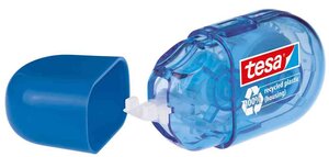 ecoLogo mini ruban correcteur jetable 5 mm x 6 m bleu TESA