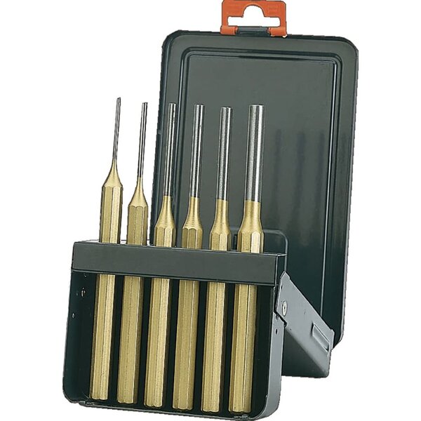 Bahco jeu de chasse-goupilles 6 pièces 3734s/6