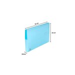 Paquet De 50 Chemises Poche Super 210 - 24 5x32 5cm - Bleu Clair - X 3 - Exacompta