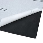 vidaXL Dalles de plancher autoadhésives 20 Pièces PVC 1 86 m² marbre noir
