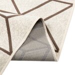 vidaXL Tapis intérieur extérieur à poils courts 80x300 cm antidérapant