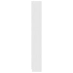 vidaXL Bibliothèque à 5 niveaux Blanc 60x24x175 cm Bois d’ingénierie