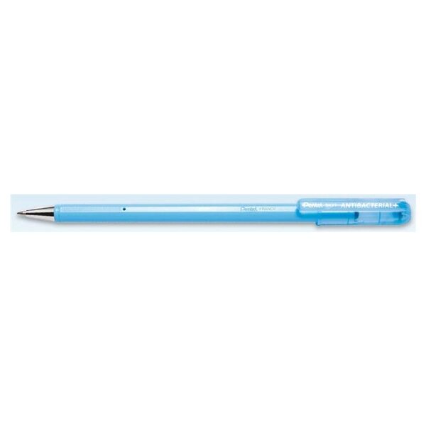 Stylo bille superb bk77 antibacterial+ pointe fine noir pentel