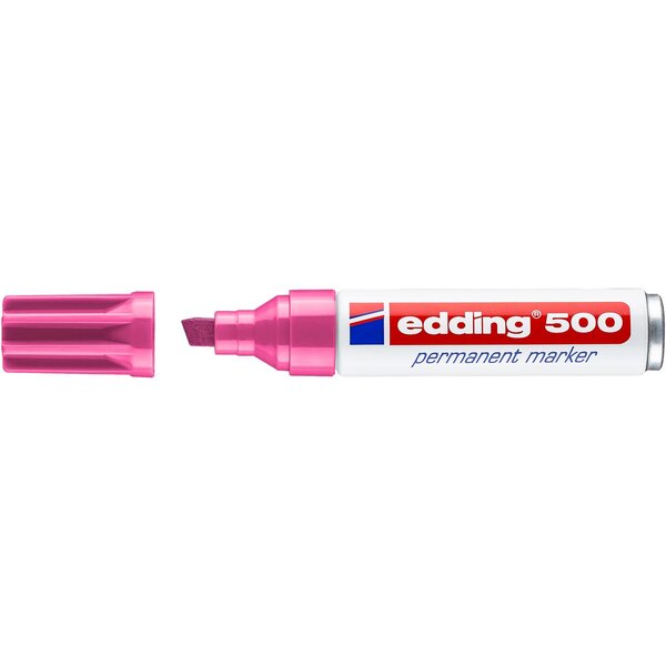 Marqueur Permanent 500 rose 2-7 mm x 10 EDDING