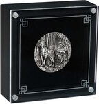 Pièce de monnaie en Argent 1 Dollar g 62.2 (2 oz) Millésime 2022 Lunar Series III TIGER