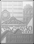 Pièce de monnaie en Argent 50 Euro g 100 Millésime 2021 Famous Paintings GIRL WITH A PEARL EARRING