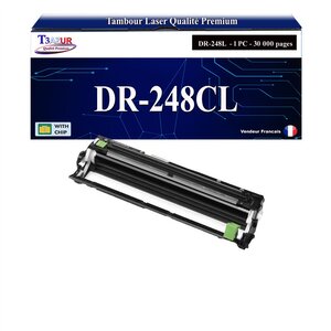 Kit Tambour compatible avec Brother DR248CL DR-248CL pour Brother MFC-L3740CDW MFC-L3740CDWE MFC-L3760CDW MFC-L8340CDW MFC-L8390CDW