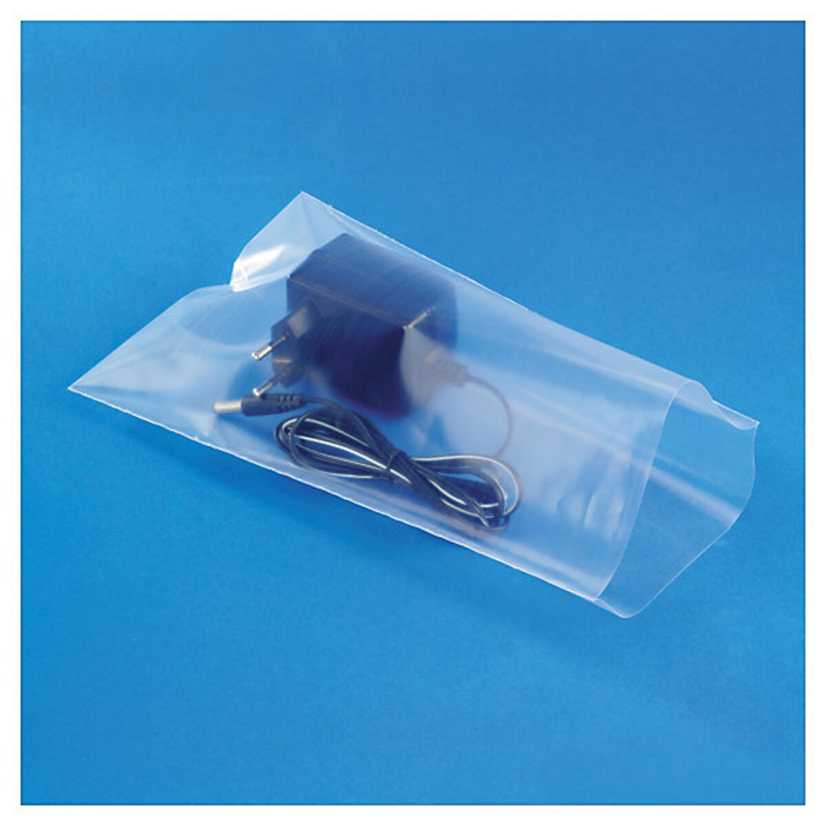 Sachet plastique transparent 100 microns raja 15x45 cm - La Poste