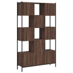 vidaXL Bibliothèque chêne marron 102x28x172 cm bois d'ingénierie