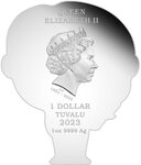 Pièce de monnaie en Argent 1 Dollar g 31.1 (1 oz) Millésime 2023 HONEY RYDER