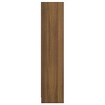 vidaXL Bibliothèque Chêne marron 60x24x109 cm Bois d'ingénierie