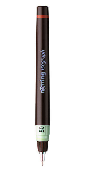 rOtring Stylo de dessin technique Isograph  0 80 mm