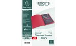 Paquet de 10 chemises ROCK''S 220 - 24x32cm EXACOMPTA