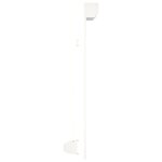 vidaXL Volet roulant aluminium 120x150 cm blanc