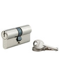 THIRARD - Cylindre de serrure double entrée SA UNIKEY (achetez-en plusieurs  ouvrez avec la même clé)   30x30mm  3 clés  nickelé