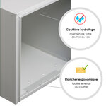 Boite aux lettre  Allure 2 portes  blanc 9016M