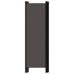 vidaXL Cloison de séparation 5 panneaux Anthtracite 250x180 cm