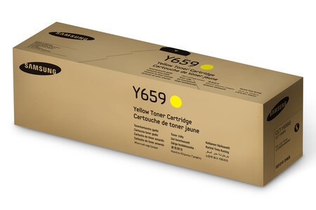 Hp samsung clt-y659s/els yellow toner samsung clt-y659s/els yellow toner cartridge