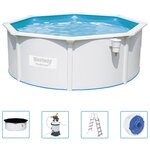 Bestway Piscine encadrée hors sol ronde Hydrium 360x120 cm