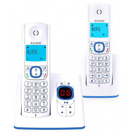 Téléphone Fixe Alcatel F 530 Voice Duo Bleu - La Poste