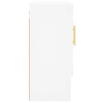 vidaXL Armoire murale blanc 60x31x70 cm bois d'ingénierie