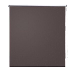 Store enrouleur occultant 120 x 175 cm marron