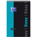 Bloc Notes Spirale Easynotes lignée 7mm 160p 90g 21x31 5cm coloris Aléatoire OXFORD