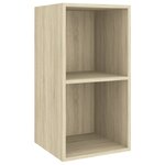 vidaXL Ensemble de meubles TV 3 Pièces Chêne sonoma Bois d'ingénierie