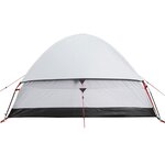 vidaXL Tente de camping à dôme 4 personnes tissu occultant imperméable