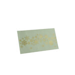 PAPERTREE ANASTASIA Lot de 5 Enveloppes cadeau 19x10cm  Ivoire/Or