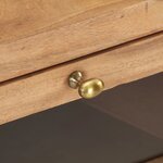 vidaXL Table de chevet 40x30x50 cm Bois d'acacia massif