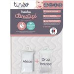 Matelas climatisé 60 x 120 cm + drap housse