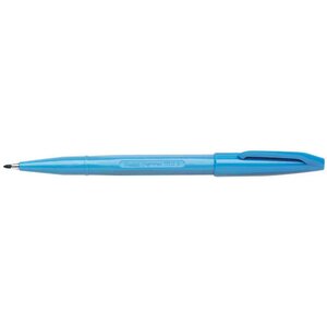 stylo feutre Sign Pen S 520, bleu ciel PENTEL ARTS