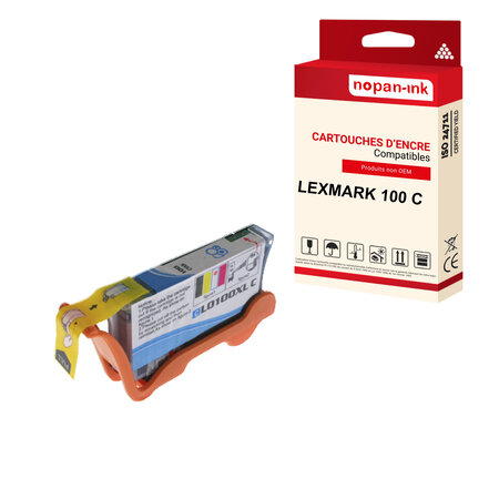 Nopan-ink - x1 cartouche lexmark 105 xl 105xl compatible