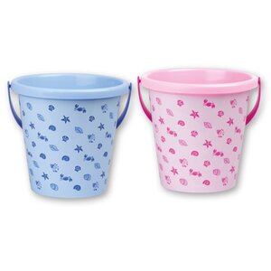 Androni Giocattoli 0311-00SH - Seau à sable rose + bleu