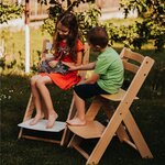 Chaise haute enfant SANDY naturel