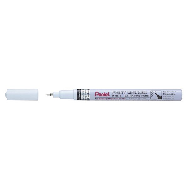 Marqueur peinture paint marker mfp10 pointe extra fine blanc pentel