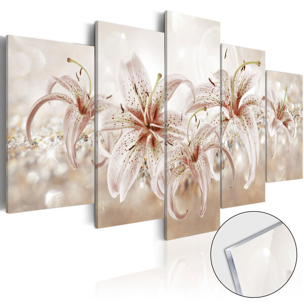 Tableau sur verre acrylique - the music of gentleness [glass] l x h en cm 200x100