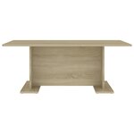 vidaXL Table basse chêne sonoma 103 5x60x40 cm bois d'ingénierie
