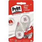 Blister de 2 mini rollers 4 2 mm x 7 m Mini Flex Roller PRITT