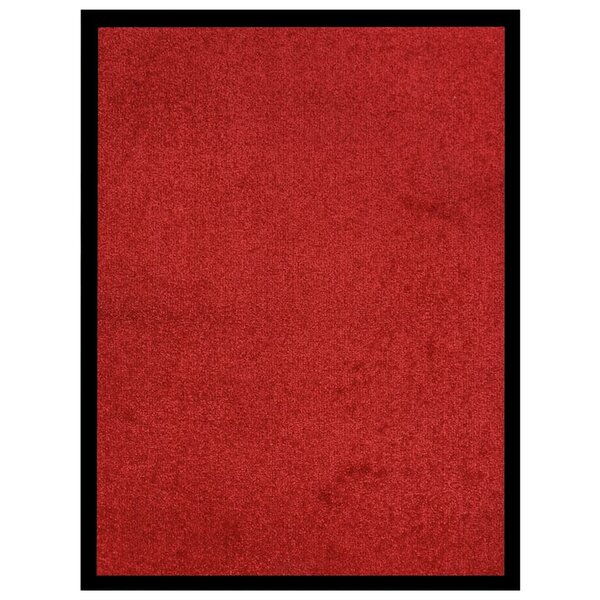vidaXL Paillasson Rouge 40x60 cm