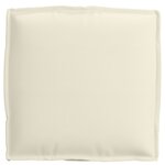 vidaXL Coussins de palette pour siège 6 Pièces Crème 40x40x8 cm Tissu Oxford